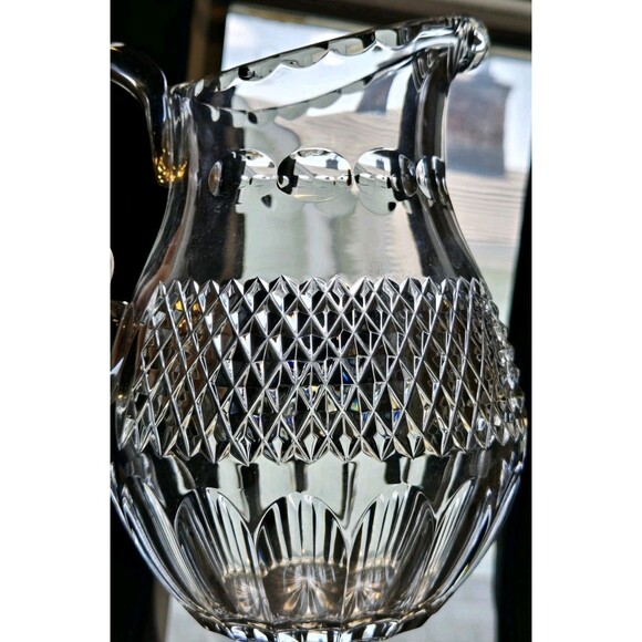 Gorgeous Crystal Pitcher, 7" 32oz - Picture 2 of 9